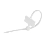 Logilink Kab0069 Bridas Para Cables Con Etiquetado Campo 100 Uds, 100x2.5mm