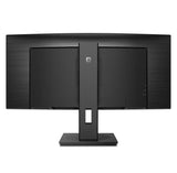 Monitor Profesional Ultrapanorámico Curvo Philips 346b1c 34' Wqhd Multimedia Negro