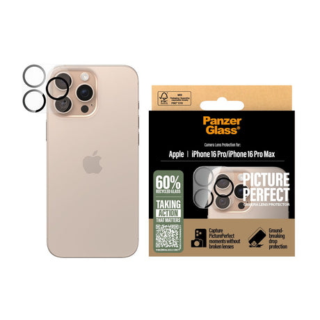 EAN 5715685002977 - PanzerGlass ® PicturePerfect Camera Lens Protector iPhone 16 Pro | 16 Pro Max Protector de pantalla Apple imagen 2