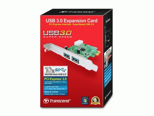 Tarjeta Pci-Express Transcend Ts-Pdu3 Usb 3.0 - 2 Ports Externos