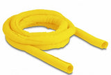 Manguera De Tela Con Cierre Automático Delock. Resimente Al Calor. 2mx19mm Amarillo