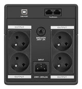 EAN 5901969406528 - Armac H/1000E/LED sistema de alimentación ininterrumpida (UPS) Línea interactiva 1 kVA 4 salidas AC imagen 6