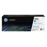 EAN 0192018046399 - HP 415X High Yield Cyan Original LaserJet Toner Cartridge cartucho de tóner 1 pieza(s) imagen 1