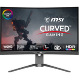 Monitor Msi Mag 275cqrf Qd  (27") 2560 X 1440 Pixeles Wide Quad Hd Negro
