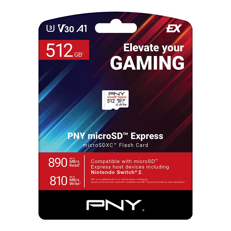 Sd Microsd 512gb Pny Microsd Express