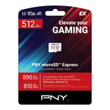 Sd Microsd 512gb Pny Microsd Express