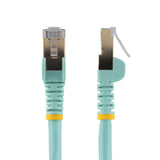 EAN 0065030873284 - StarTech.com 6ASPAT50CMAQ cable de red Turquesa U/FTP (STP) imagen 2