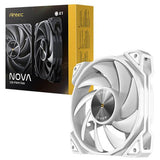 Ventilador Pc  Auxiliar Nova 120 Blanco Antec 120mm/ Hasta 3200 Rpm,/ Hasta 38.7 Db(A)