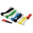 EAN 4052792000771 - LogiLink KAB0019 presilla Nylon Negro, Azul, Verde, Rojo, Blanco imagen 1