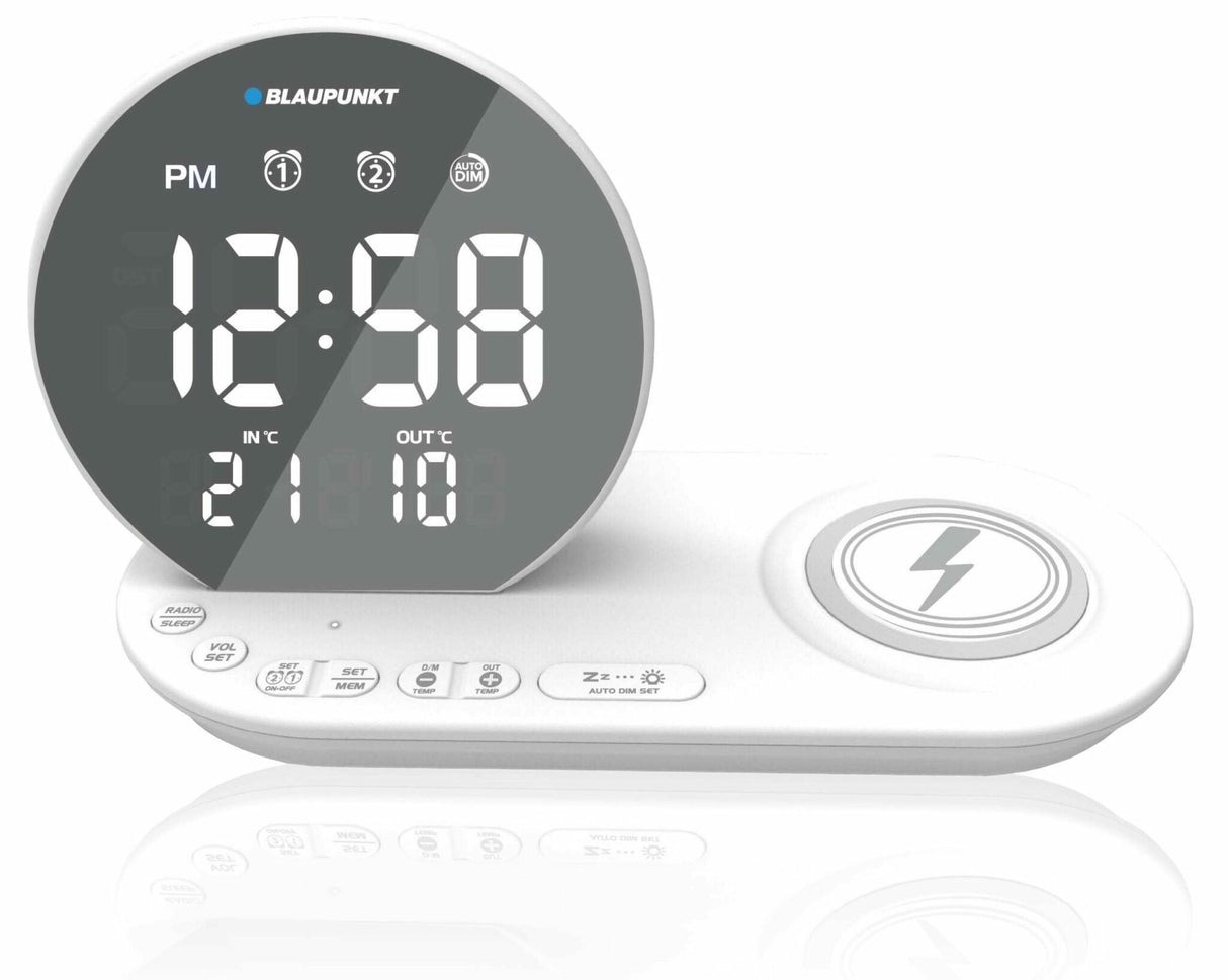Radiobudzik  Blaupunkt Cr85wh Bialy