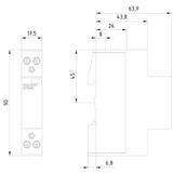 Siemens 5tt5800 - 0 - Schütz Installation 2 Na 230 Vac