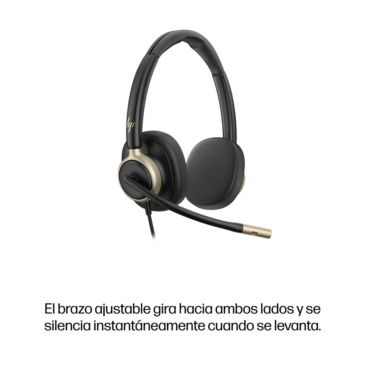 EAN 0199251821936 - HP Poly Mission 825 Stereo USB Wired Headset Alámbrico Diadema Llamadas/Música USB Type-C / USB Type-A Ne imagen 13