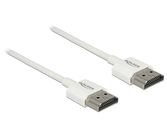 Delock Cable Hdmi De Alta Velocidad Con Ethernet - Hdmi-A Macho  Hdmi-A Macho 3d 4k 1 M Fino High Quality