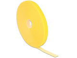 Delock Klettband Auf Rolle L 10 M X B 13 Mm Gelb