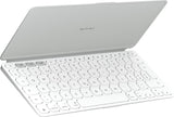 Teclado Alemán Logitech Keys-To-Go 2 Universal Bluetooth Qwertz Blanco