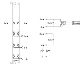 Wago 750-613 Potentialeinspeiseklemme Lichtgrau 0,08-2,5qmm