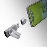 Intenso 3-Pack Usb Adaptador Mix Usb-C A Micro Mix480 Aluminiu