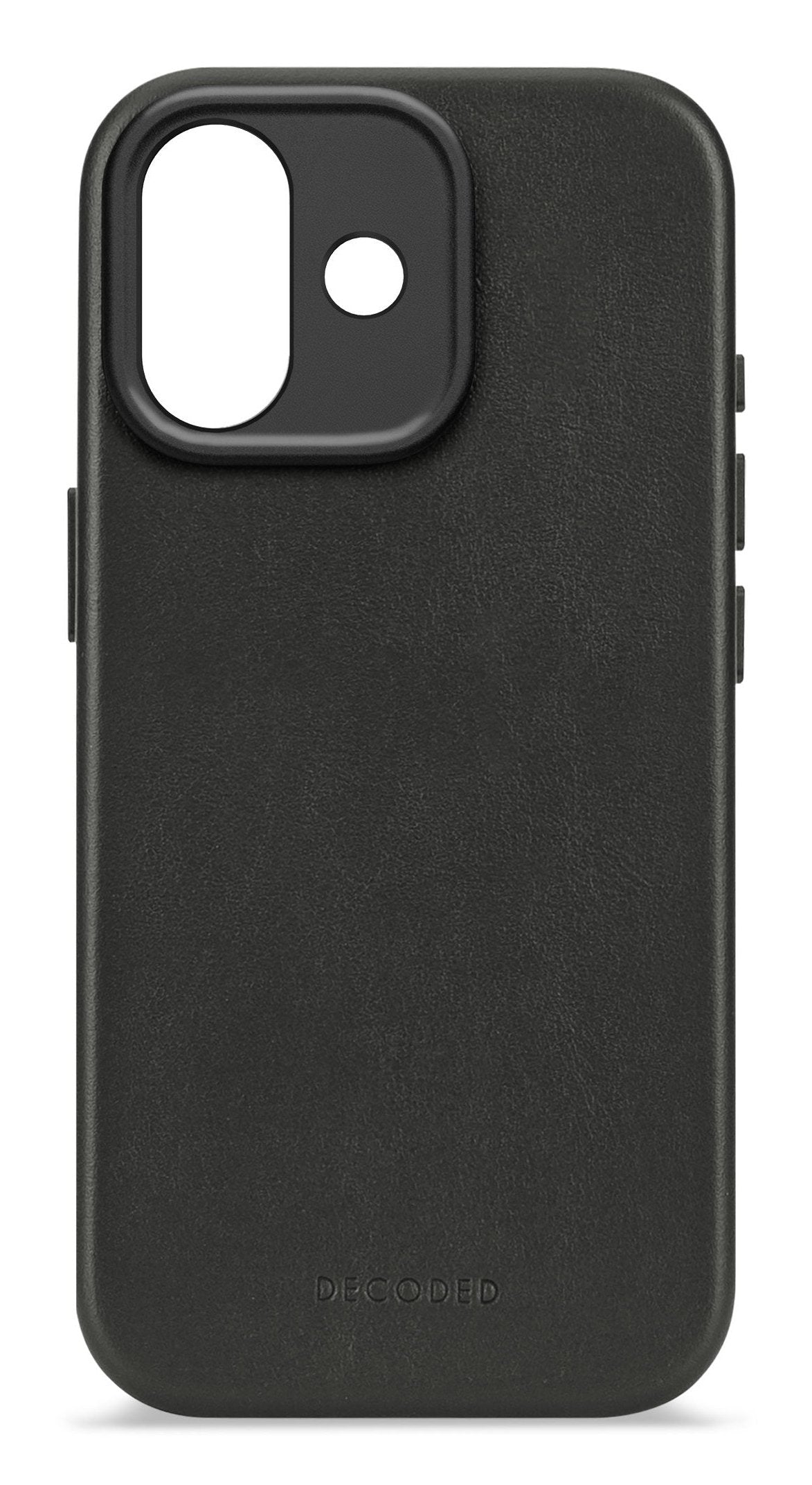 Decoded Leather Backcover Iphone 17 Black