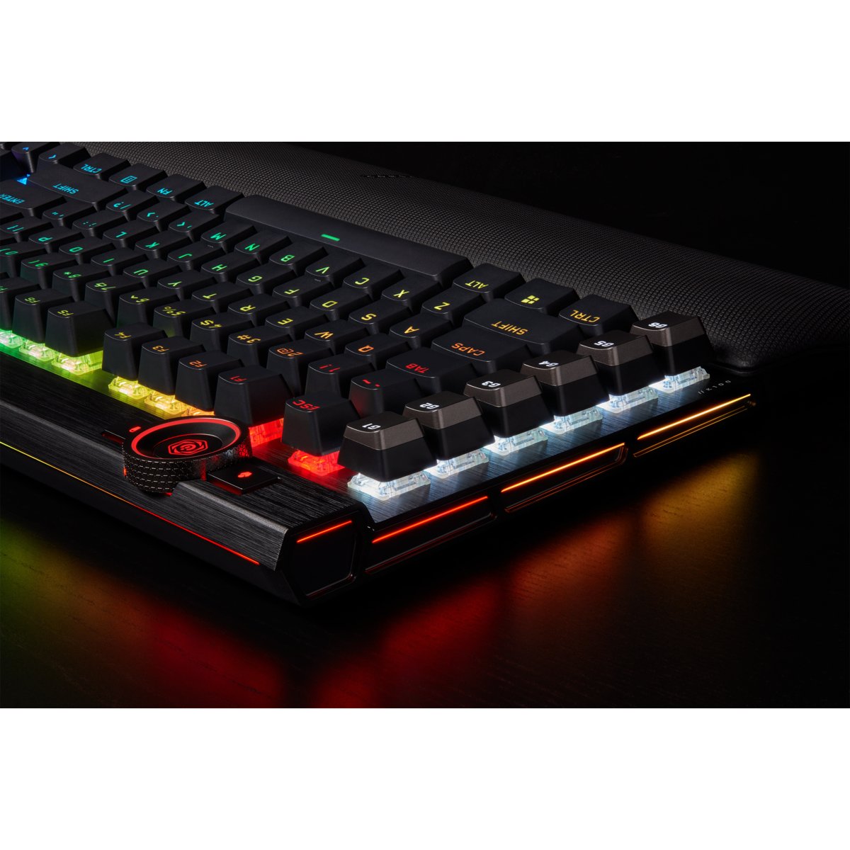 Teclado (Aleman) Corsair K100 Rgb Optisch-Mechanisch Opx Black