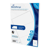 Mediarange Etiketten 210x99mm 150 M. Mark Haftend Blanco