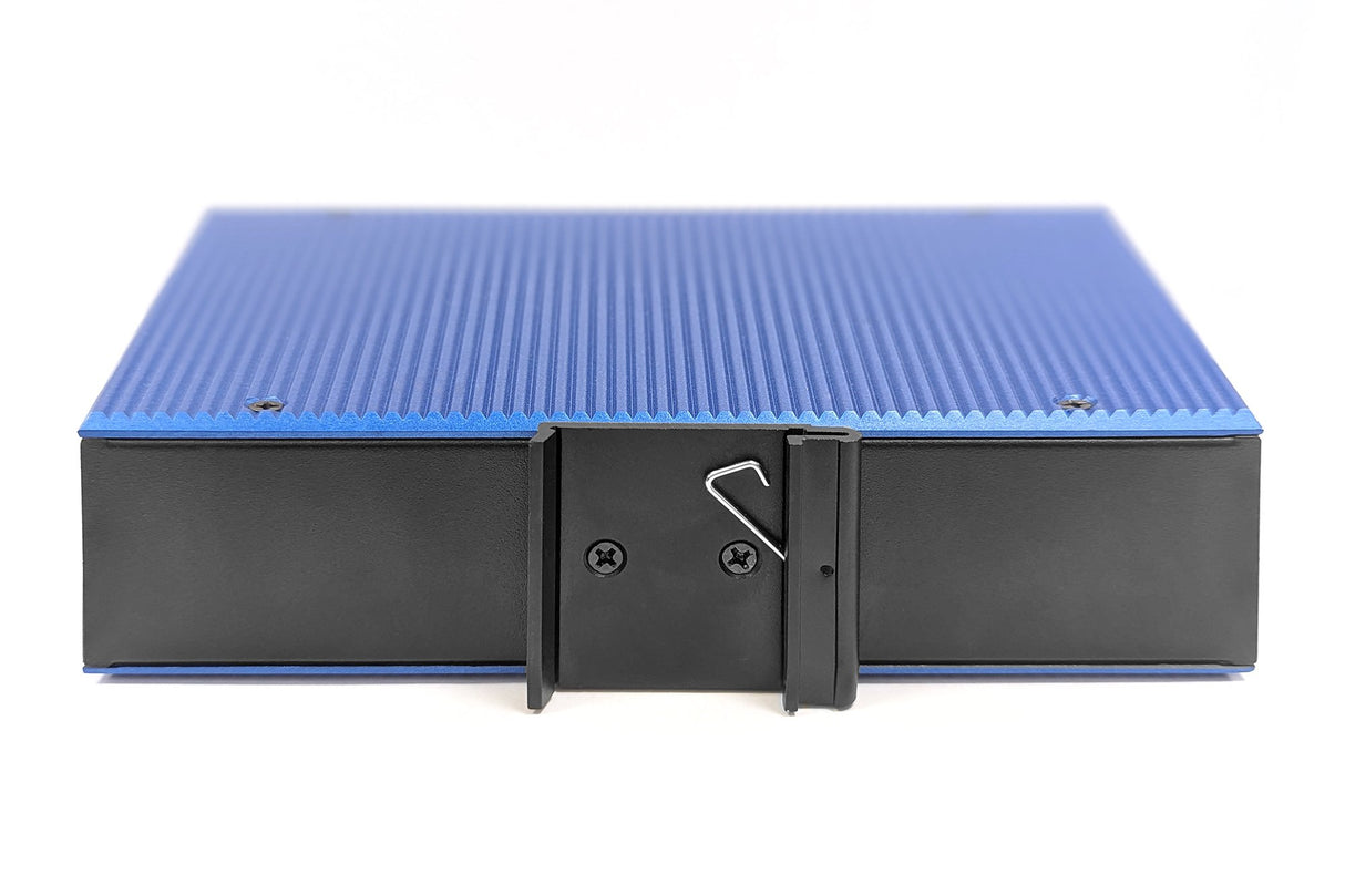 EAN 4016032490227 - Digitus DN-651158 switch Gestionado Gigabit Ethernet (10/100/1000) Negro, Azul imagen 3