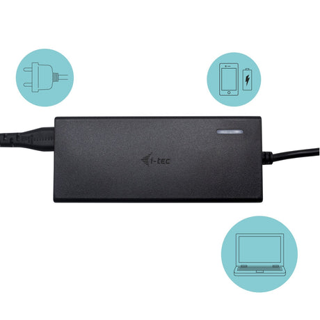 EAN 8595611703775 - i-tec C31DUALDPDOCKPD65W base para portátil y replicador de puertos Alámbrico USB 3.2 Gen 1 (3.1 Gen 1) T imagen 7