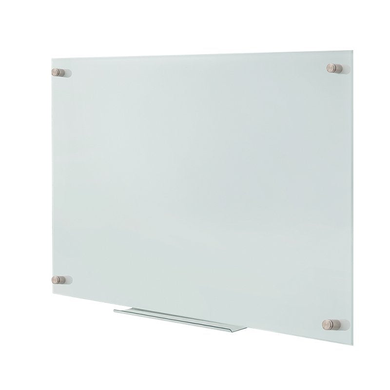 Dry Erase Whiteboard, Wall-Mounted, Glass, 90x120cm