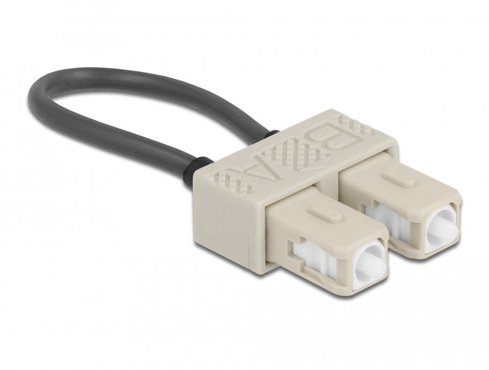 Delock Lwl Loopback Adapter Sc   Om2 Multimode Beige