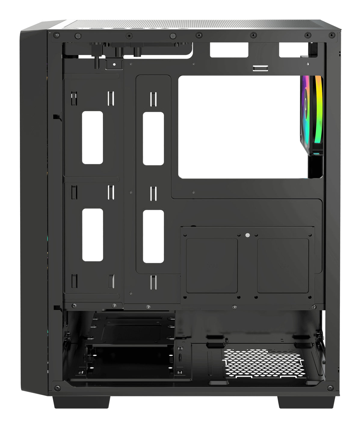 Ocypus Gamma C60 Argb (Negro, Tempered Glass) Gamma-C60-Bkg400xx-Gl