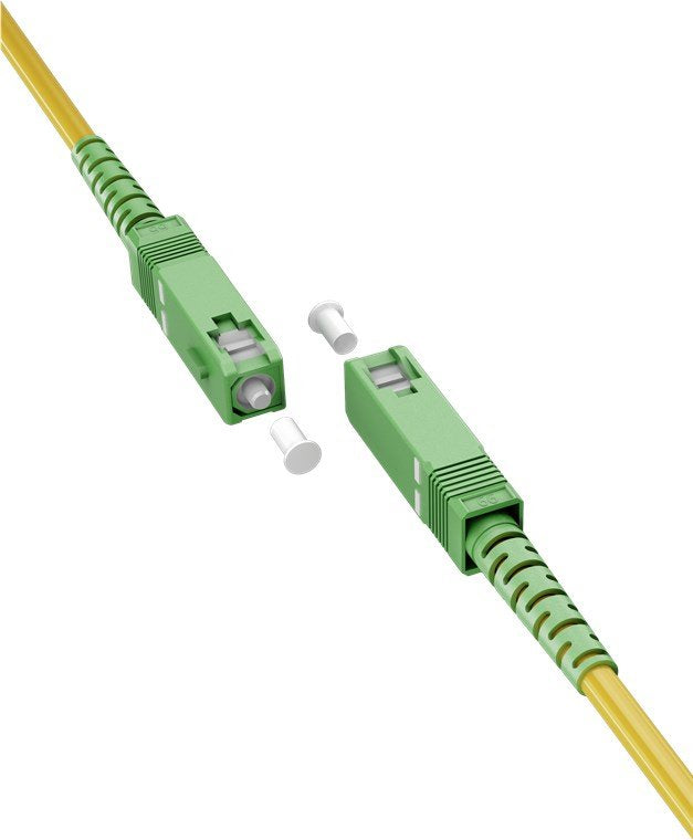 EAN 4040849596445 - Goobay 59644 Cable de fibra óptica e InfiniBand 20 m SC FTTH Amarillo imagen 2