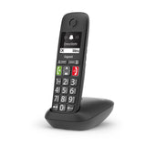 Teléfono Gigaset E290a Dect/Analógico Identificador De Llamadas Negro
