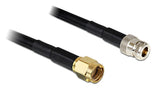 Delock Hf Rp-Sma Stecker > N Buchse 3m Lmr195 Low Loss