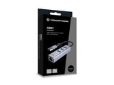 Adaptador Usb-C/Usb-A Ethernet Rj45 Conceptornic Abby25f Con Hub Usb 3,2 X3 Puertos