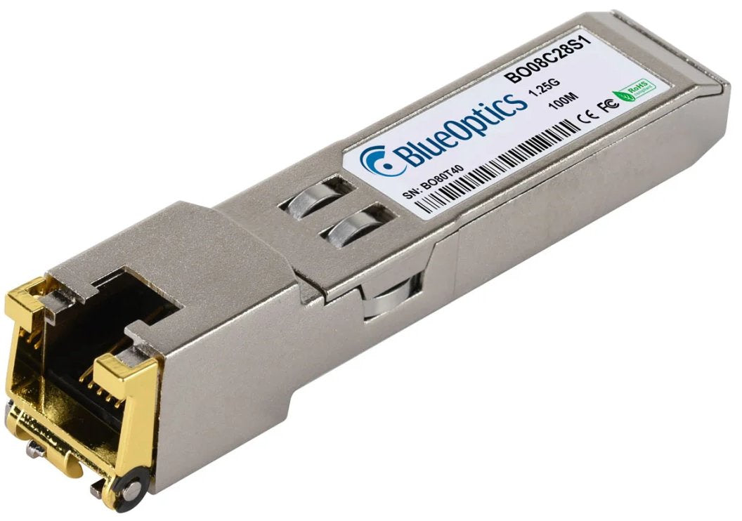 Blueoptics Lancom 61494 Blueoptics Bo08c28s1 Sfp Transceiver, Cobre Rj45, 1000base-T, 100 M