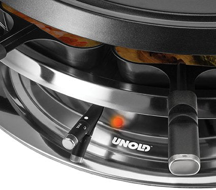 EAN 4011689487262 - Unold 48726 parrilla de interior 8 personas(s) 1300 W Negro, Acero inoxidable imagen 6