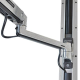 Ergotron Lx Kit De Montaje (Brazo Con Base Fija Extensión Base Bandeja De Teclado Bandeja Corredera Para Ratón Reposamuñecas Soporte Para Ratón) Para Teclado / Ratón Aluminio Pulido Se Puede Instalar En La Pared Para P/N: 45-353-026
