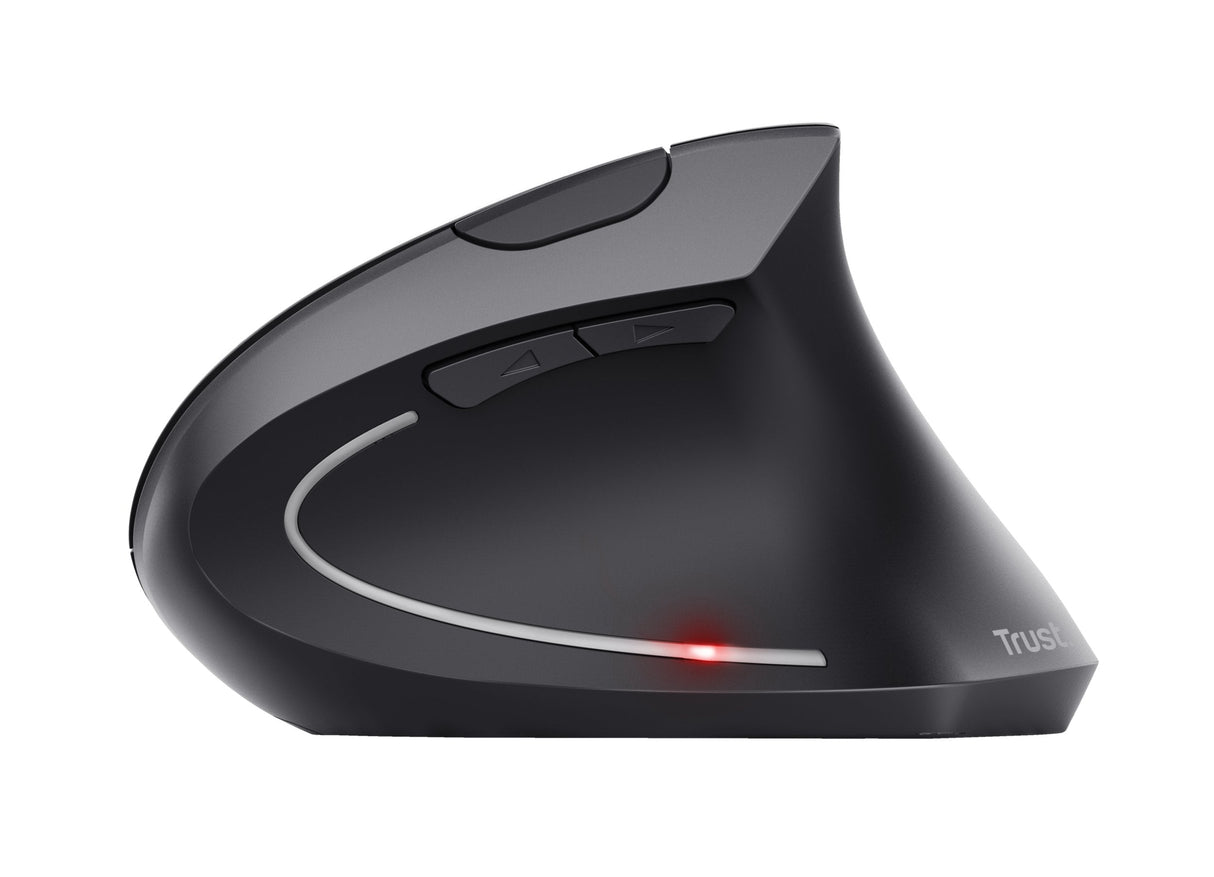 Trust Raton Optico Ergonomico Verto Wireless 1600dpi/Inalambrico/Ergonomico/6 Botones
