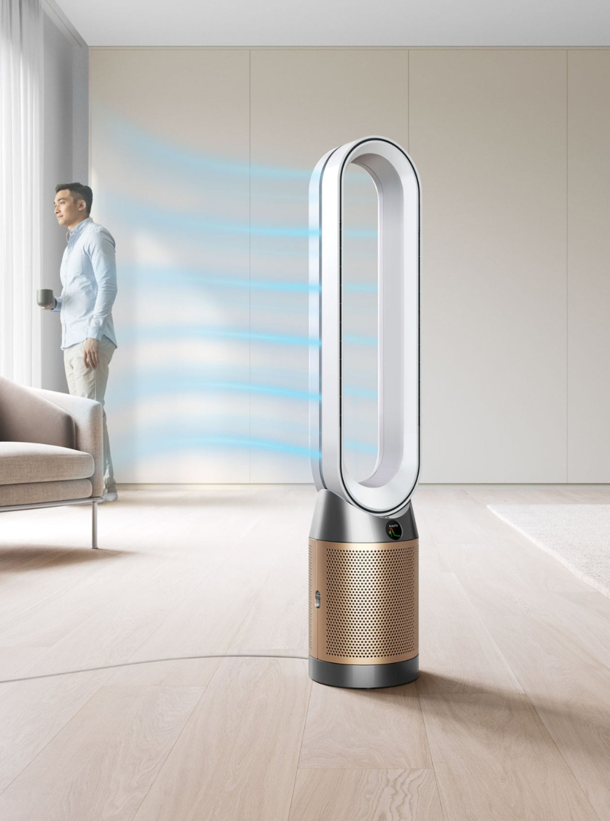 Dyson Purifier Cool Pc2 De-Nox Gold