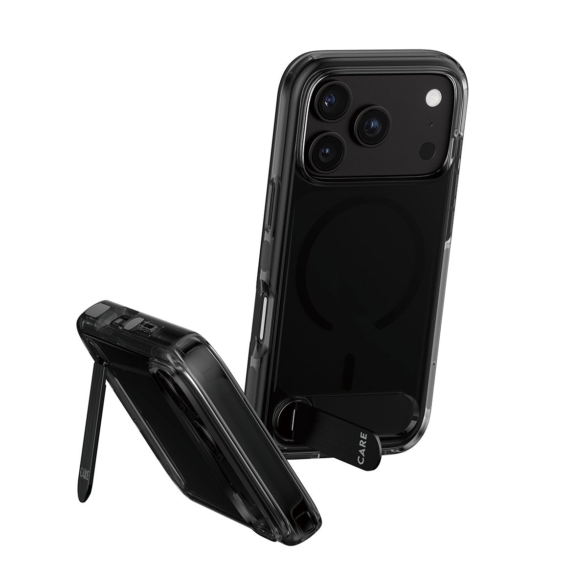Care By Panzerglass Kickstand Case Smokey M. Negro Magsafe Iphone 17 Pro