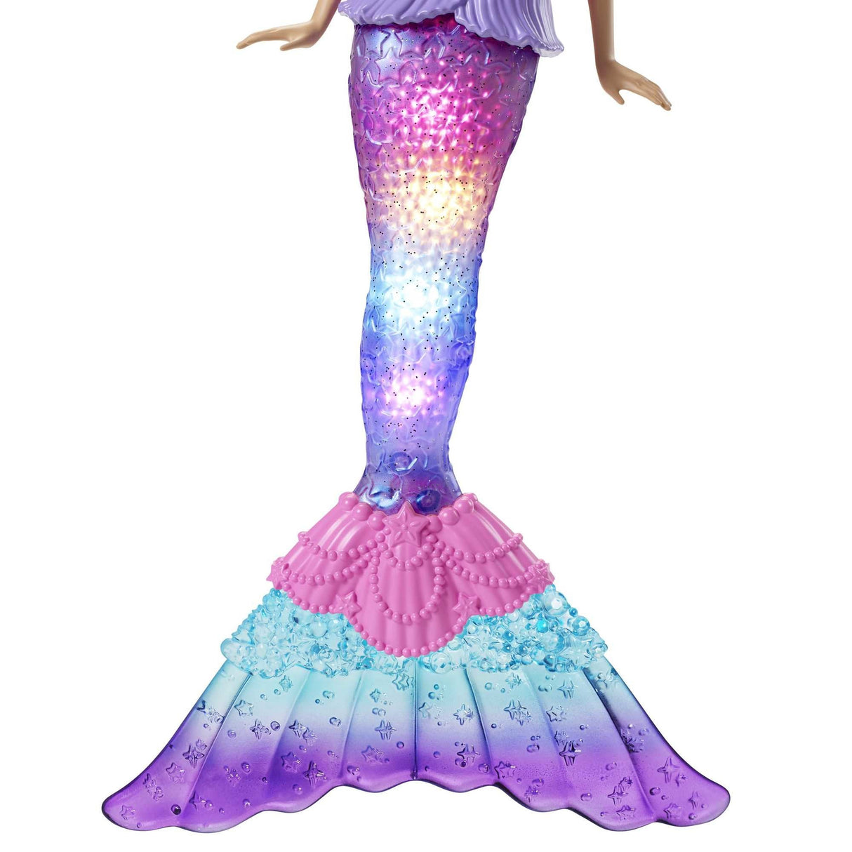 Muñeca Mattel Barbie Magic Light Sirena Malibu