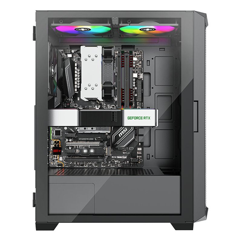 Caja Pc Xilence Xilent Blade Ii X613 Negra, Vidrio Templado Xg161