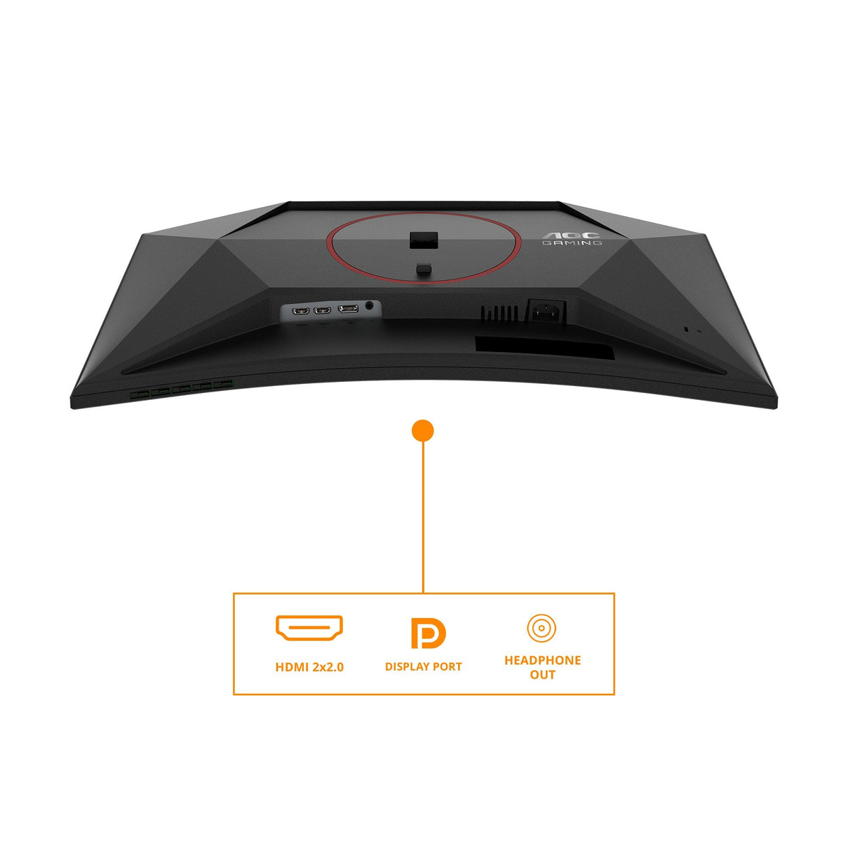 Aoc Cq27g4z2 27" 16:9 Fast Va 260hz Oc Native 240hz 2560x1440 Has 130mm Hdmi X 2x 2.0 Dp X 1x 1.4