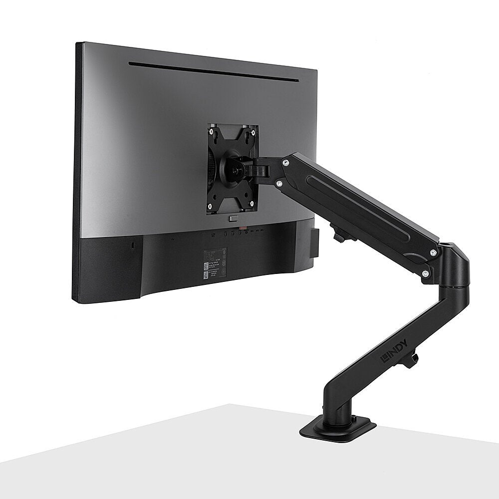 Lindy 40707 Soporte Para Monitor 68,6 Cm (27") Escritorio Negro