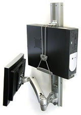 Ergotron Universal Cpu Holder Soporte De Cpu Para Instalación En Escritorio Gris