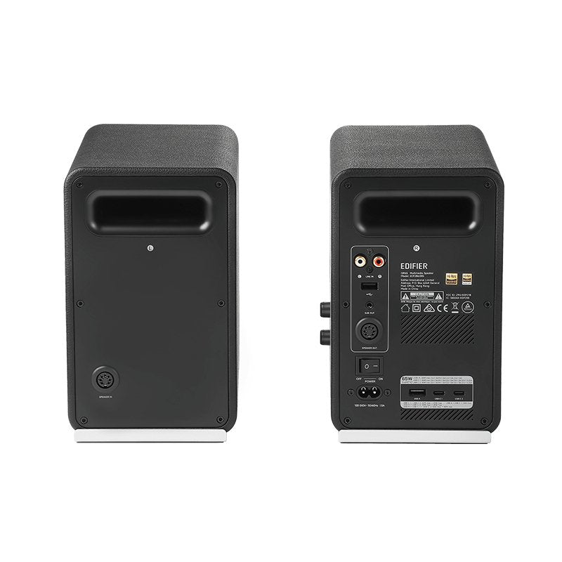 Edifier Qr65 Aktive Design-Lautsprecher, Rgb, 70watt Negro Retail