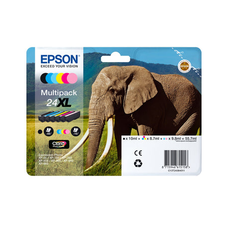EAN 8715946626802 - Epson Elephant C13T24224022 cartucho de tinta 1 pieza(s) Original Rendimiento estándar imagen 3