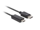 EAN 5901969438727 - Lanberg CA-DPHD-11CC-0030-BK cambiador de género para cable DisplayPort HDMI Negro imagen 3