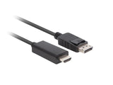EAN 5901969438710 - Lanberg CA-DPHD-11CC-0018-BK cambiador de género para cable DisplayPort HDMI Negro imagen 2