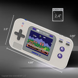 EAN 0845620039203 - dreamGEAR My Arcade Gamer V Classic (220 in 1) Gray & Purple imagen 3