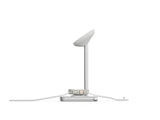 Soporte Base De Carga Inalambrico 3en1 Magsafe Plata Linq Carga Magnética Qi2/ Certificación Mfi Para Apple Watch